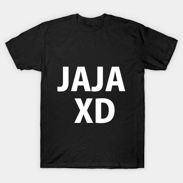 JAJA XD T-Shirt by MemeTeePrismatik